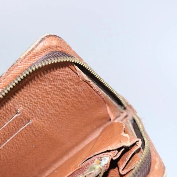 LOUIS VUITTON Monogram Porte Monnaie Zip Long Wallet M61727 LV Auth 62324 - Picture 11 of 16